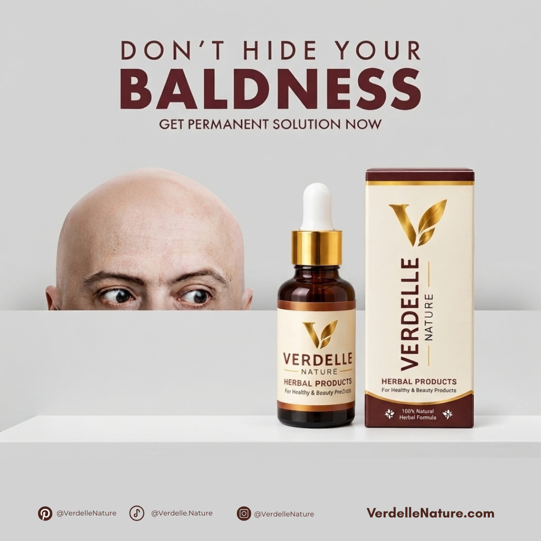 Verdelle Nature Herbal Hair Serum | Advanced Hair Growth & Root Nourishment Formula For New Hairs